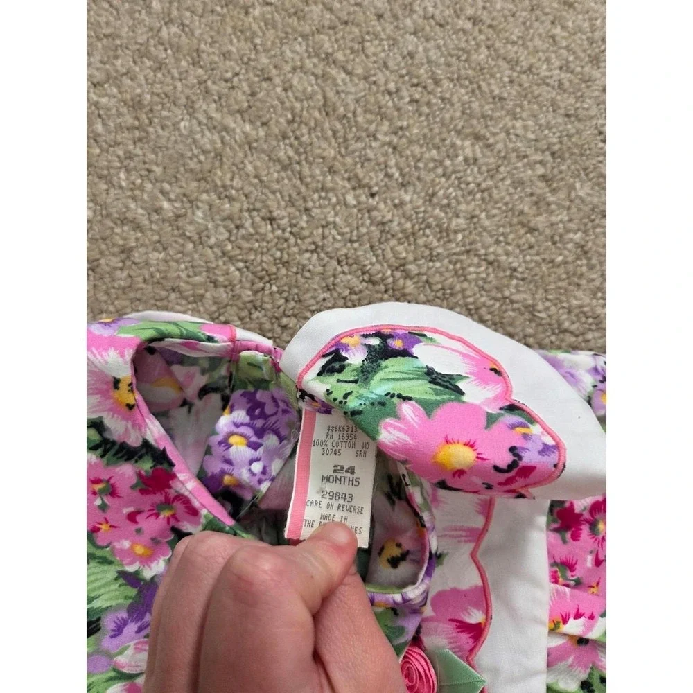 Vintage baby girl dress 24 mos